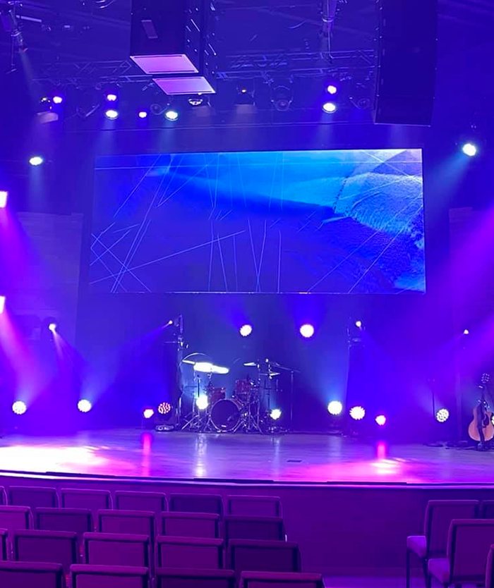 Pantalla LED P3.91 Indoor