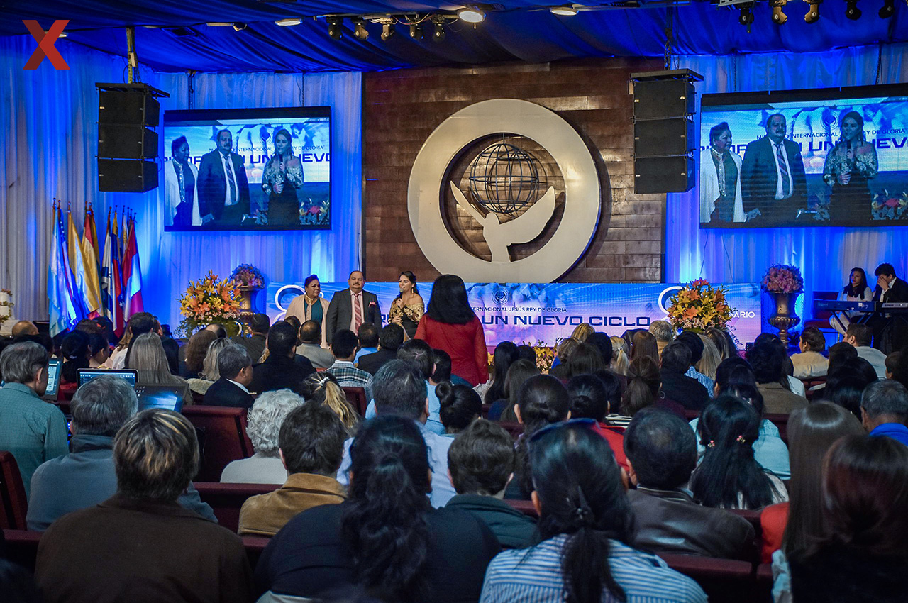 Nexos presente en el 8º Aniversario Iglesia Jesús Rey de Gloria.